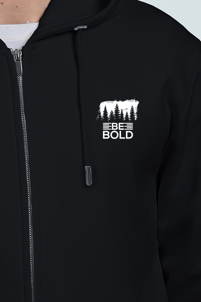 Be Bold  Front Zip Hoodie